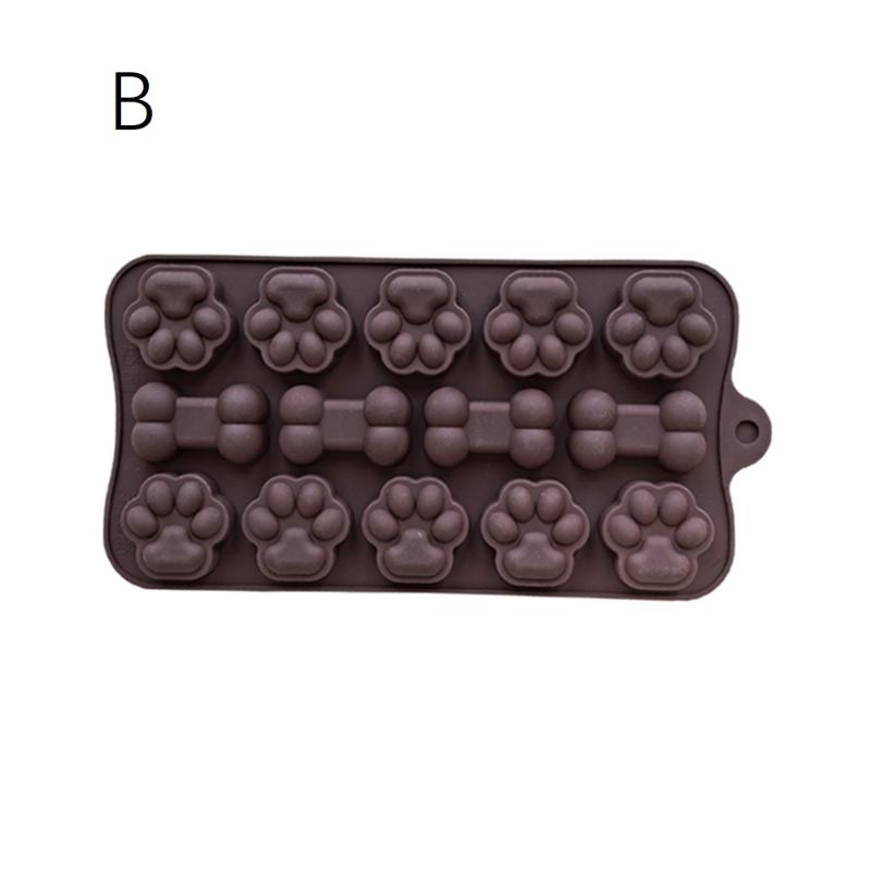 15 Cavity Double Heart Shaped Diy Non Stick Silicone Mold, Used For Gummies, Chocolates, Candies