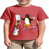Hot Sale 2026 Summer Children's Pingu Cartoon Print Fashion T-Shirt