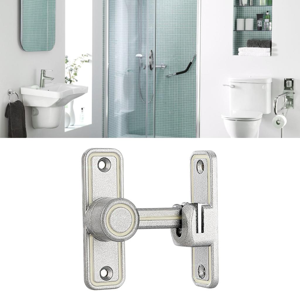 Sliding Door Bolt Luminous Prevent Theft Safe Stainless Steel 90 180 Degree Gate Lock for Barn