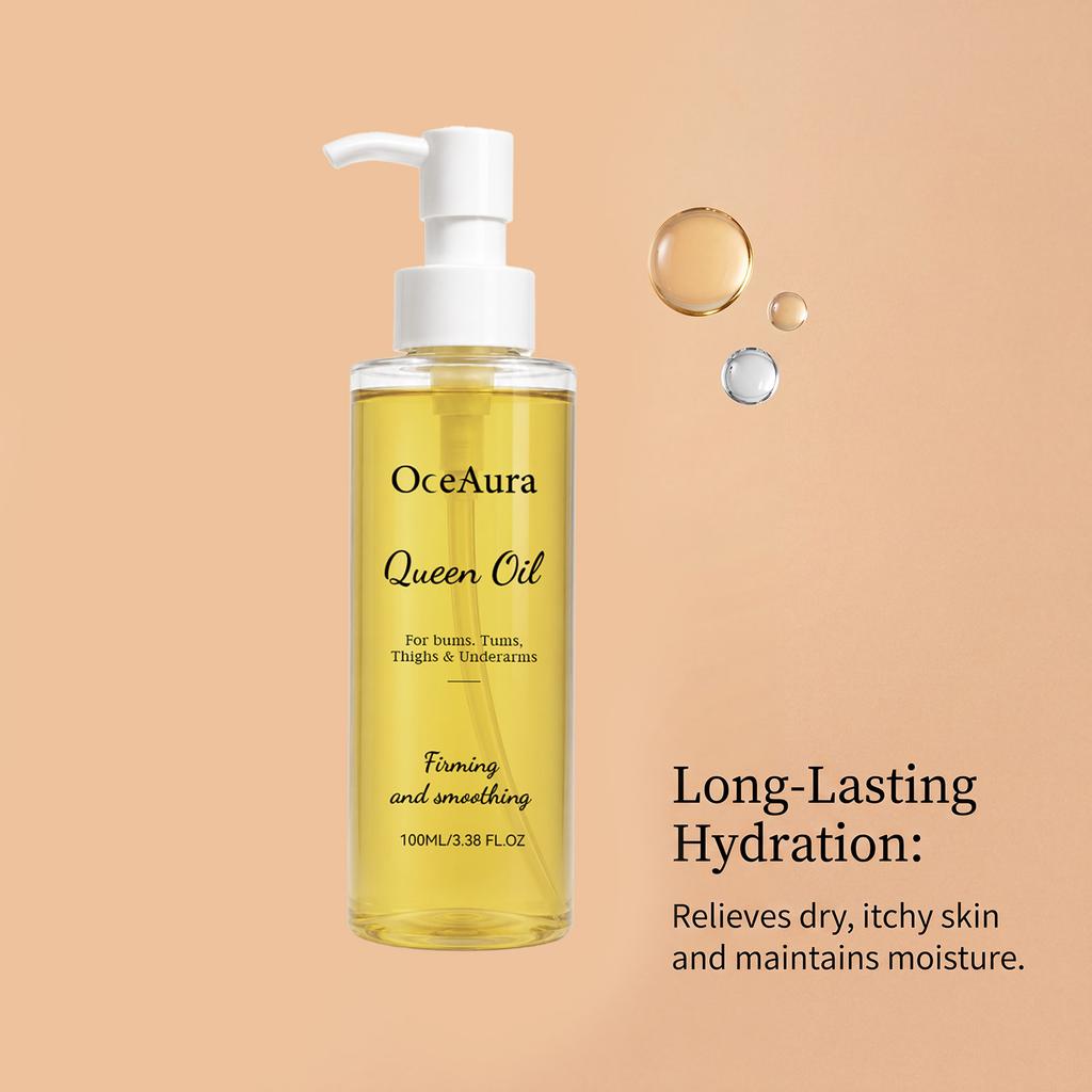 OCEAURA moisturizing body oil, refreshing and easily absorbed, softening and delicate skin with a hydrated glow