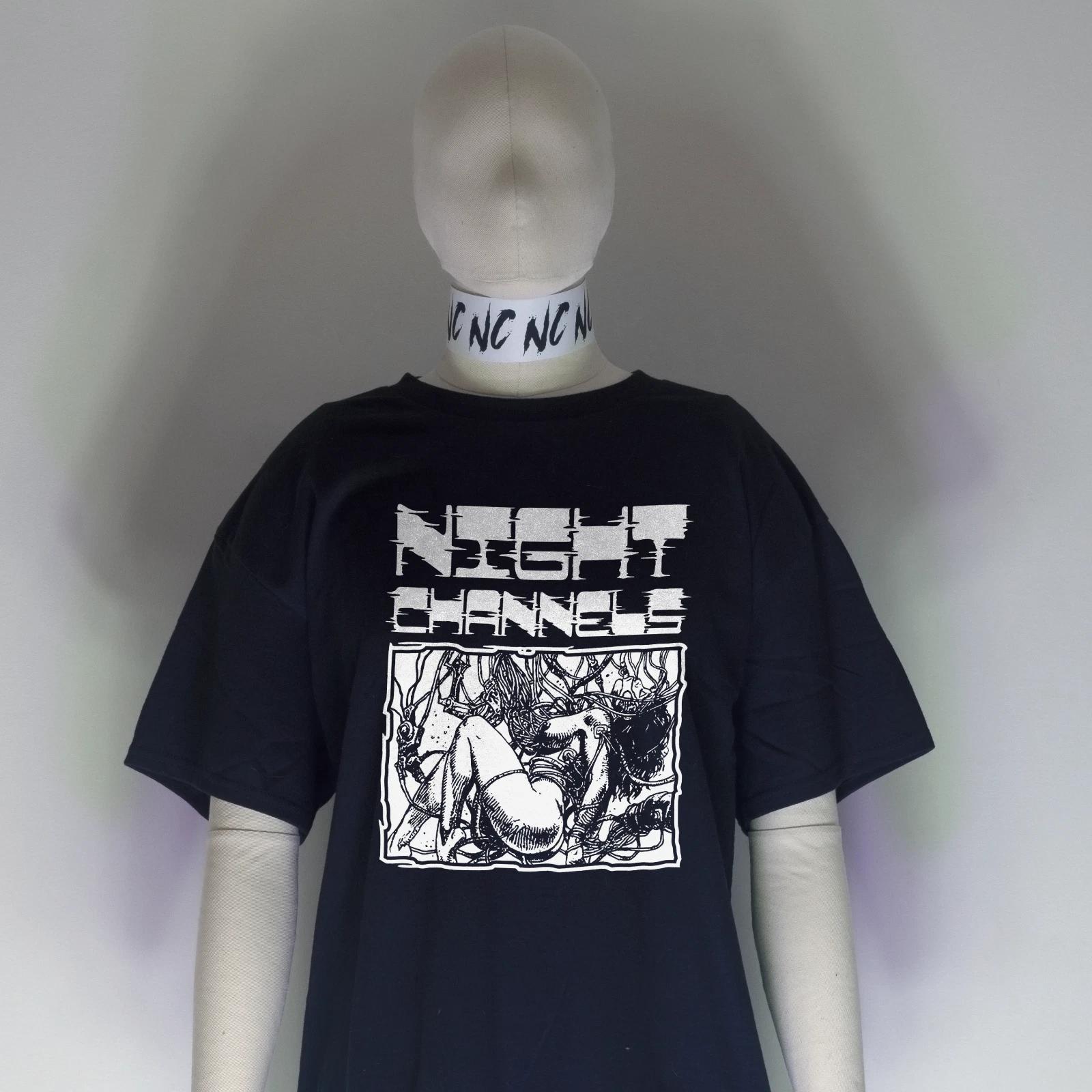 Cyber Sex Night Channels Shirt | Cult Horror Film Suspiria David Lynch Uzumaki 2XL