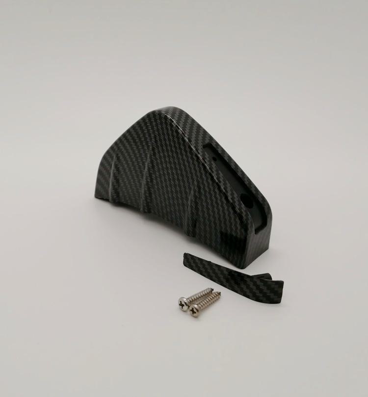 Borde de alerón trasero pequeño universal para modificación de automóviles: mejore su parachoques con esta placa guía complementaria para decoración del chasis.