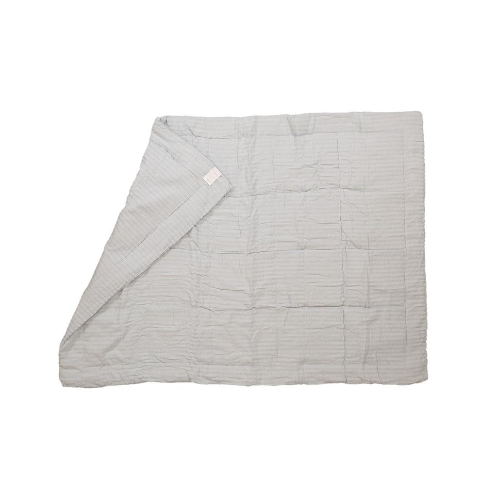 Marushin Percy Grey Throw Blanket, Seer Weave, 296015700