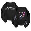 Children's Fashionable Lightweight Long-sleeved Round Neck Pullover With Pockets Printed Pullover