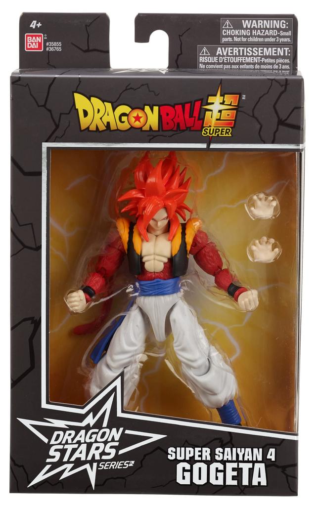 Bandai America Dragon Ball Super Dragon Stars Super Saiyan 4 Gogeta Action Figure 6.5