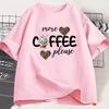 Unisexs Unisexs Books And Coffee Tshirt Retro Casual Short Sleeve Tee Book Coffee Lover Gift Short Sleeve Top For Daily Wear