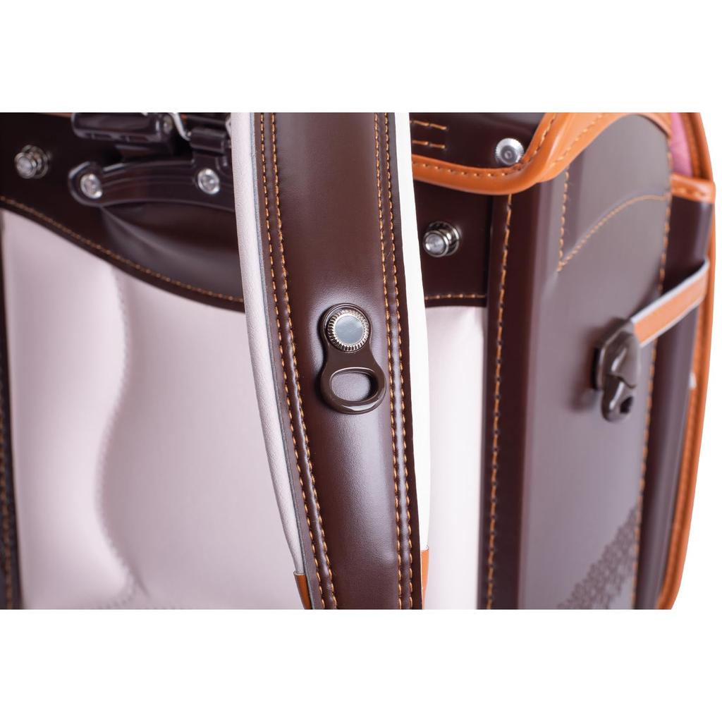 Fuwari School Large for 2021 Made in Repair A4 Flat File Tablet PC Brown x Backpack, Capacity, Lightweight, Girls, Model, Japan, 6-Year Warranty,