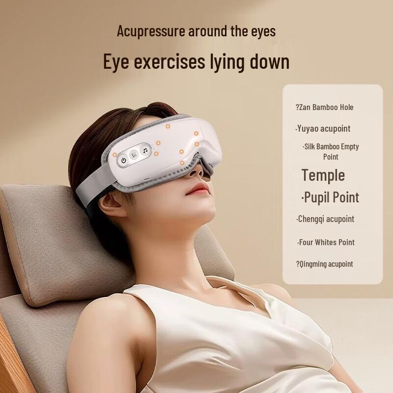Yolanda Smart Eye Massager with Heat and Bluetooth CN plug (adapter included)