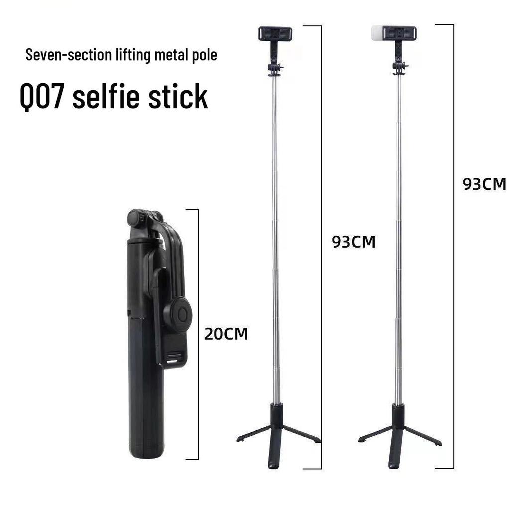 Bluetooth Selfie-Stick-Stativ mit Anti-Wackel- und Ausziehfunktion für Mobiltelefone
