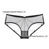 Women's See-Through Chain Triangle Crotchless Thong - Pure Desire Japanese T-Panties