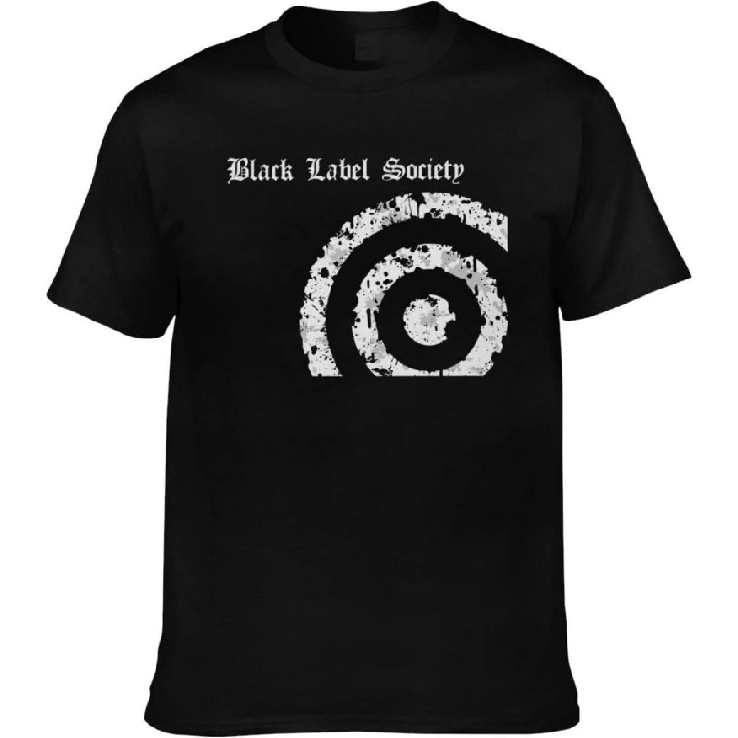 BSlocator Black Label Society Mens Tech Short-Sleeve Crewneck Gym T-Shirts Tech Stretch S