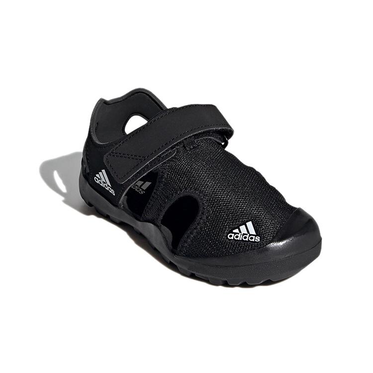 (GS) Adidas Captain Toey K Sandals Black Kids' FX4203