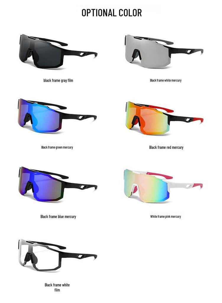 Unisex UV Protection Cycling & Mountaineering Sunglasses: Windproof & Trendy