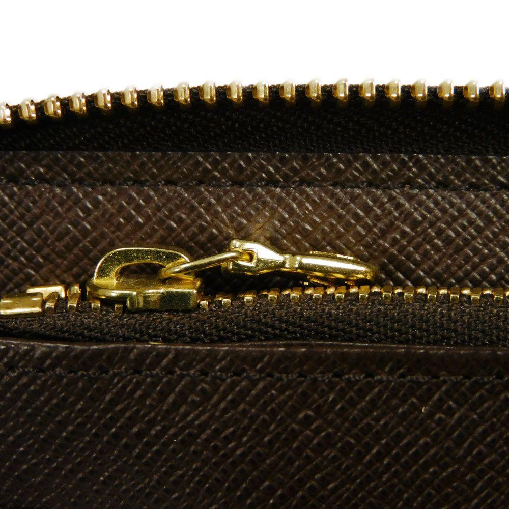 Used 12564 Zippy Organizer N60003 7940 Old Model Logo Brown Zip Around Card Case Coin Purse Damier Ebene Unisex from
