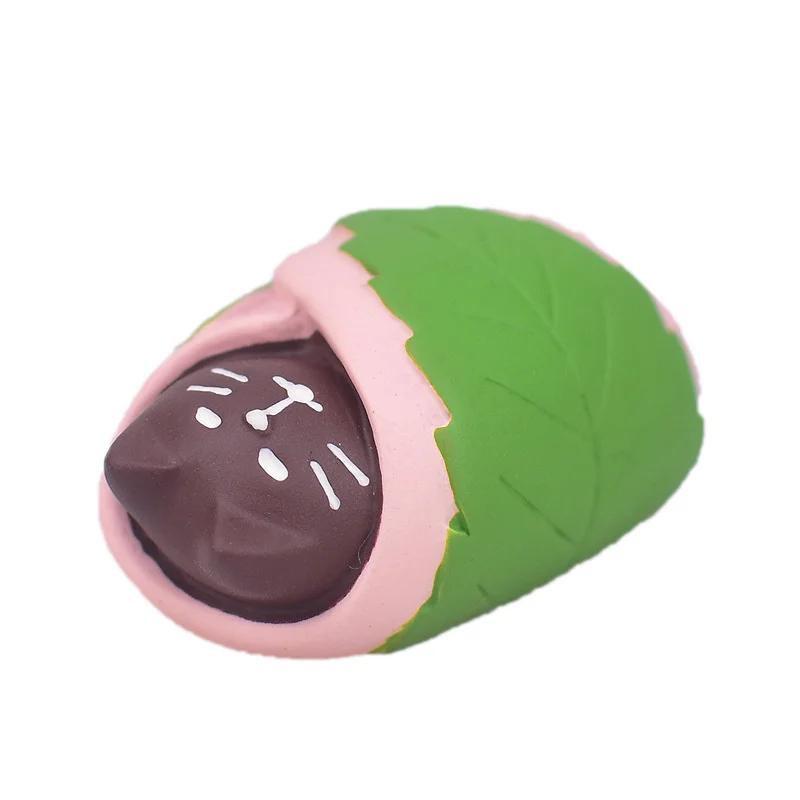 Zakka Summer Day Resin Ornaments watermelon Cat Home Desktop Scenic Decoration Mini Shooting Props Collection Toy for Kids