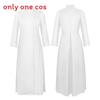Medieval Priest Cosplay Costume For Men With Fourcolor Design For Halloween Party