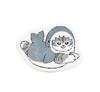 Mofusand Fluffy Multi Purpose Mat ( Blue ) Japan NEW