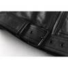 Chinese Size Genuine Leather Vest Men 100% Real Cowhide Slim Fit Motorcycle Vests Biker Sleeveless Jackets Spring Autumn Asian Size M595