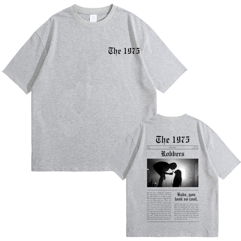 Britische Band The 1975 Live From Gorilla Robbers Babe You Look So Cool Grafik T-Shirt Unisex Indie Alternative Rock Kurzarm