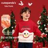 Kaka Panda Fleece-Lined Hoodie: Christmas & New Year Outfit for Boys & Girls - Trendy Winter Baby Clothes