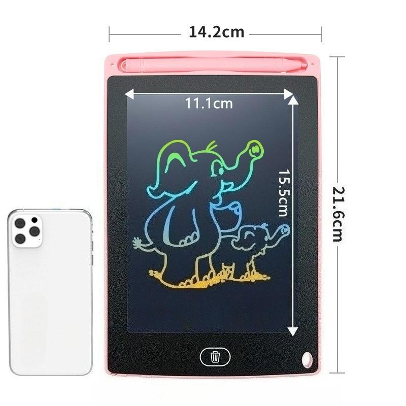 

8.5 Inch LCD Drawing Tablet Portable Reusable LCD Writing Tablet Erasable with Battery Electronic Tablet Board Birthday Gift doodle board