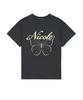 Nigaennikol Nicole Butterfly Sleeve Top_Charcoal Cream