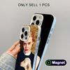 Elle Fanning White Translucent MagSafe Mobile Phone Case for iPhone 17 16 15 14 13 12 11 X XR XS Air Pro Max Plus Cover