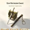 Large Alloy Ancient Fen Ji Sword Model - Decorative Film & TV Prop Collection Ornament