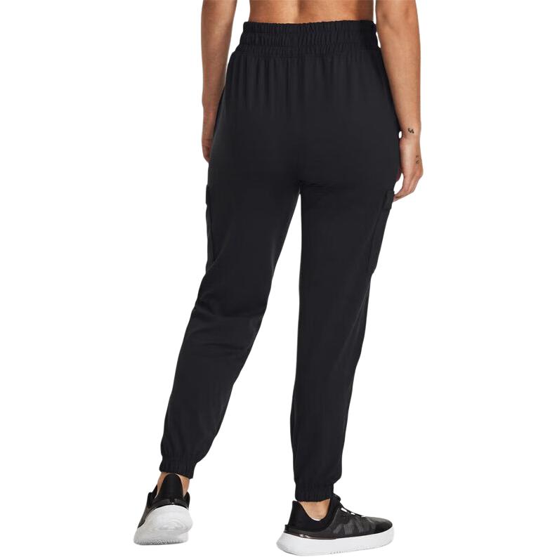 Under Armour Unstoppable Relaxed Fit Comfortable Knit Sports Pants Women Bottoms Black 1389303-001