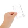 LEDMOMO Guitar Pick Display Stand Acrylic Case X 9cm Magnetic Structure Display Storage Pick Holder Dustproof UV Cut Live Commemorative Pick