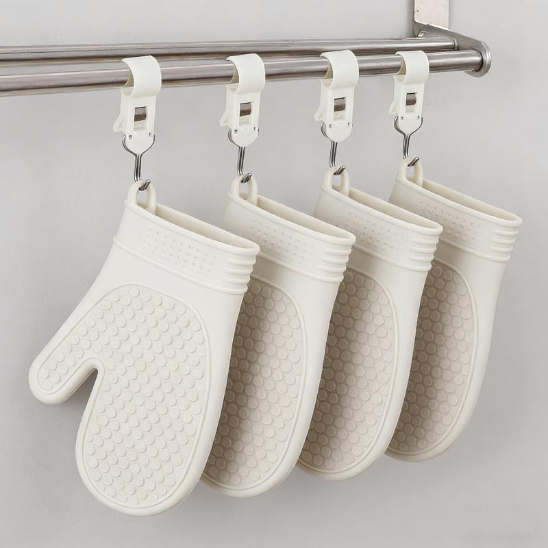 8Pcs Tube Clamp Hook Kitchen Bathroom Multi-Function Hanger Hook Clasp Towel Rack Pipe Clip Hooks