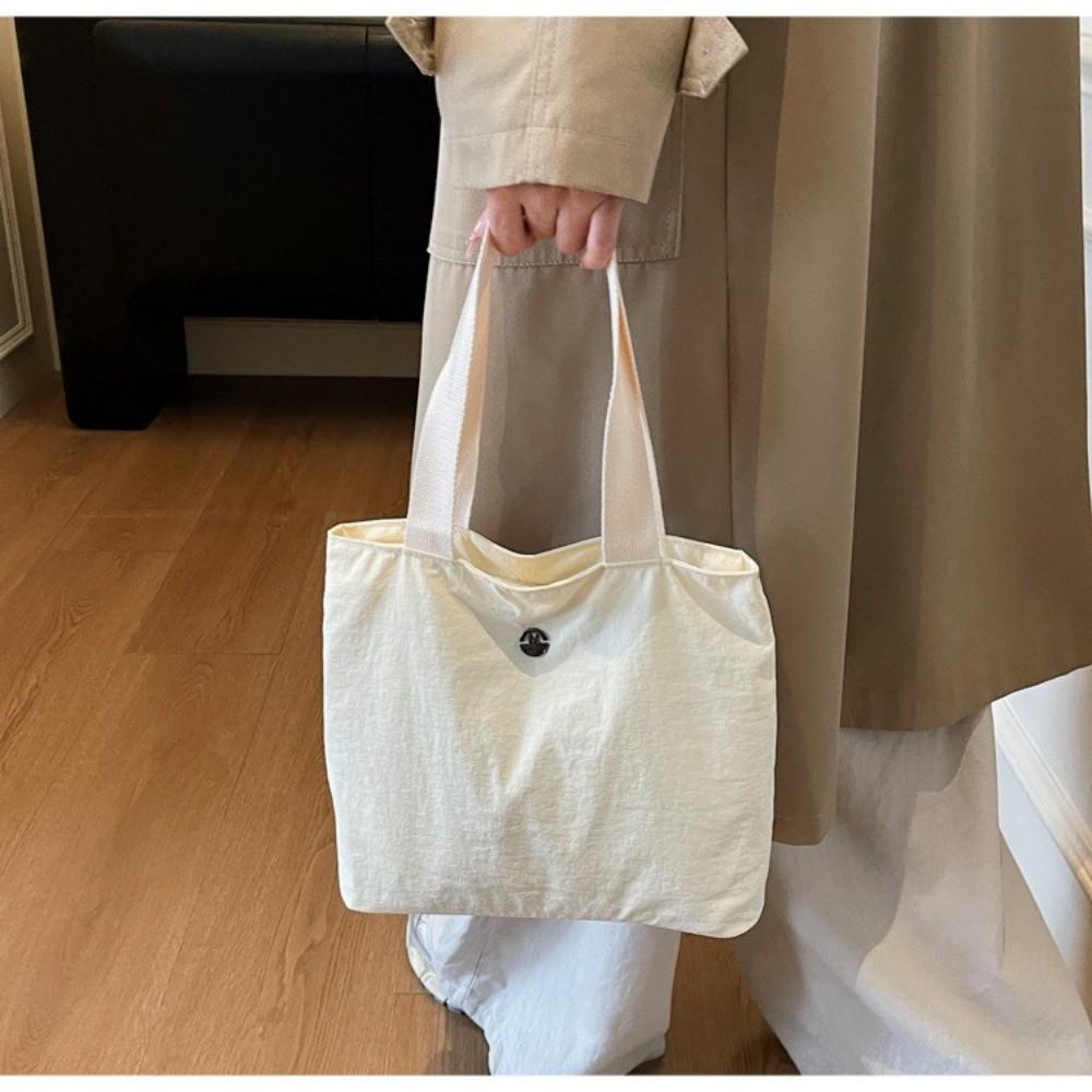 Fashion Simple Fashion Women's Handbag Lightweight Large Capacity Tote Bag Foldable Versatile Shoulder Bags Daily Outings