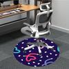 1pc Pencils Office Round Rug, Non-slip, Soft and Durable Office Rug for Interior Decoration, Perfect for Office, Beautiful Decoration yy260323039