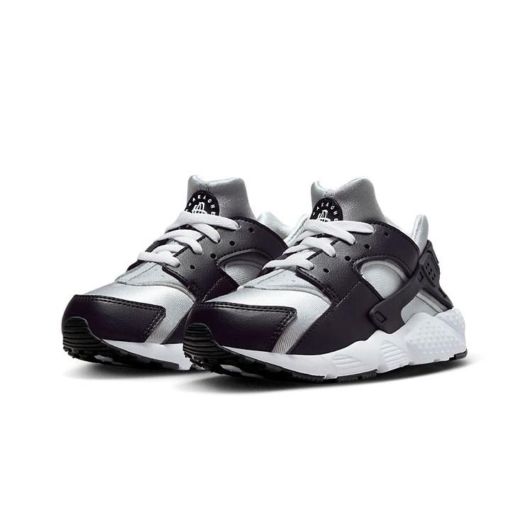 Nike Huarache Run Huarache Run Wallace Vintage Slip Resistant Abrasion Resistant Low top Kids' Running Shoes Gray Black 704949-044