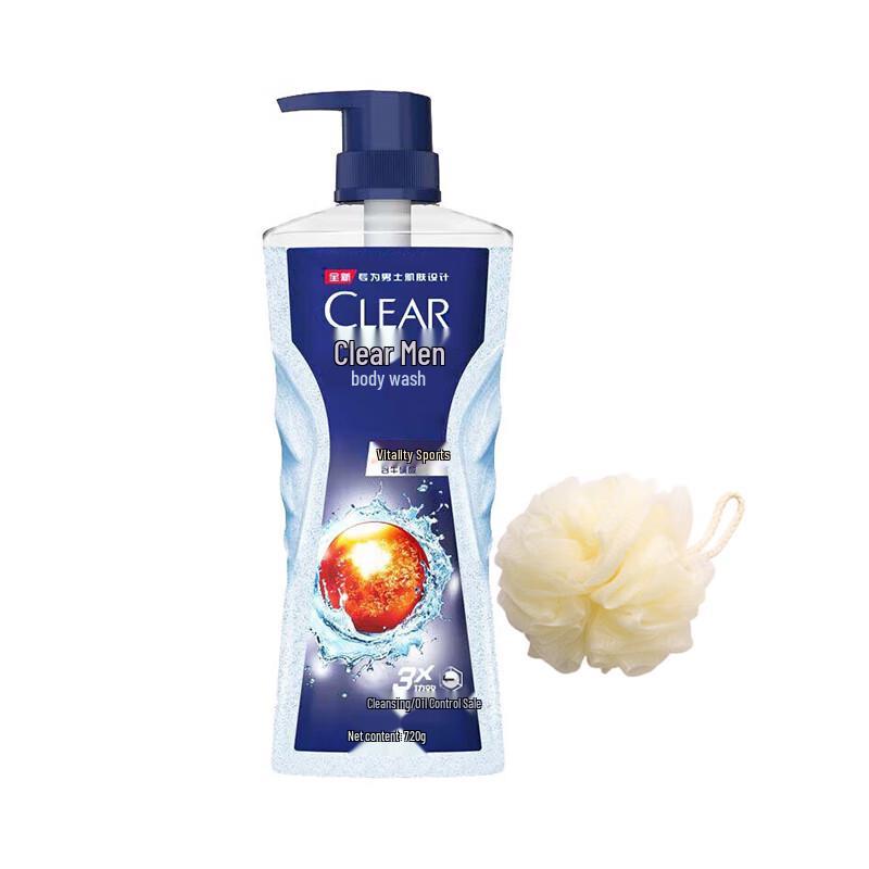 

Clear Men Balance Oil Control Active Sports Shower Gel