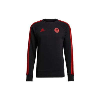 FCB Sweatshirt With Contrast Logo Print Stripes Men Sports Sweatshirt Black GR0666