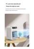 Portable Mini Desktop Cooling Fan - Mobile Air Conditioner for Dorm Rooms, Compact Cold Air Fan for Students