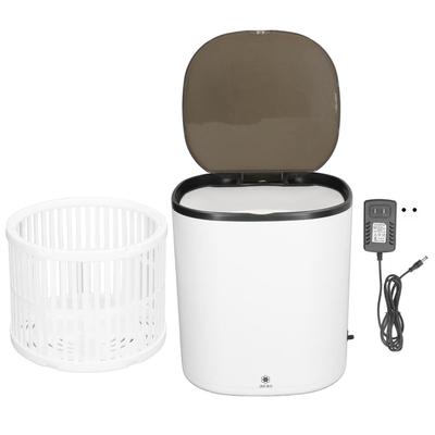 Máquina de Lavar 4,5L Simulando Lavagem à Mão Lavadora Portátil Branca Modo de Lavagem Centrífuga 100 a 240V para Viagem em RV