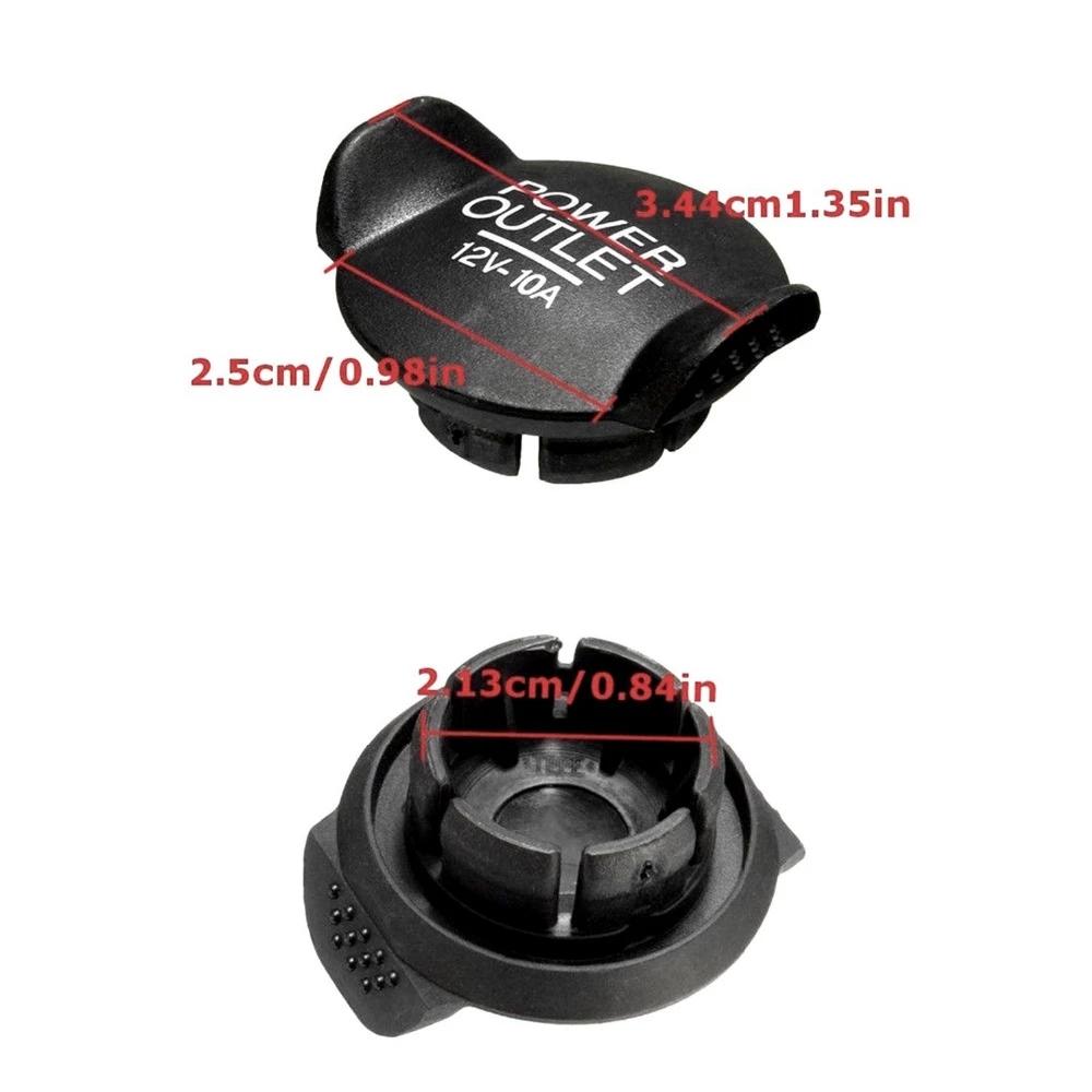 2Pcs Cigarette Outlet Cover Power 12V 21mm Socket Lighter Cap For Ford /Focus /Fiesta /Mondeo 100% High Quality Drop Shipping
