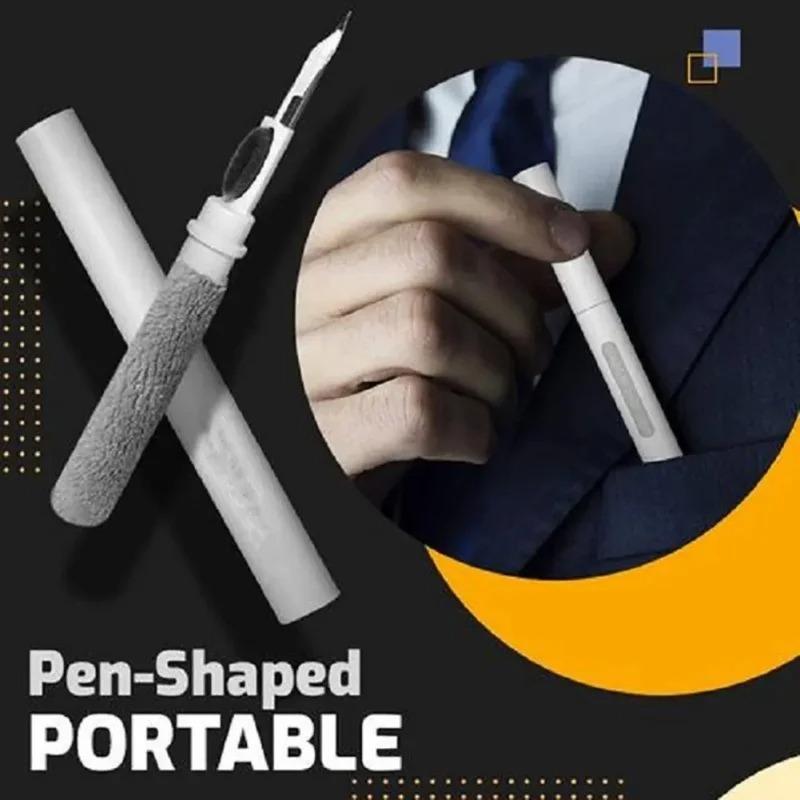 Wireless Earbuds Cleaning Kit with Pen Brush for AirPods Pro 3 2 1 Bluetooth Earphones & Case Dust Removal Tool