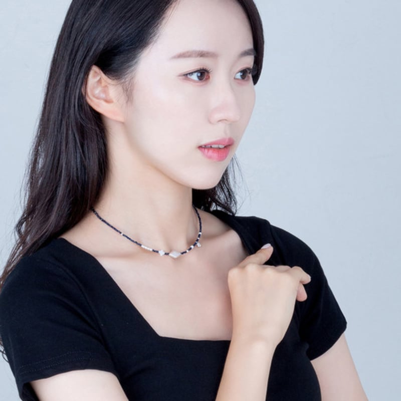 AUGUST ALICE Sapphire Spinel Cut Diamond Pearl Crystal Bracelet