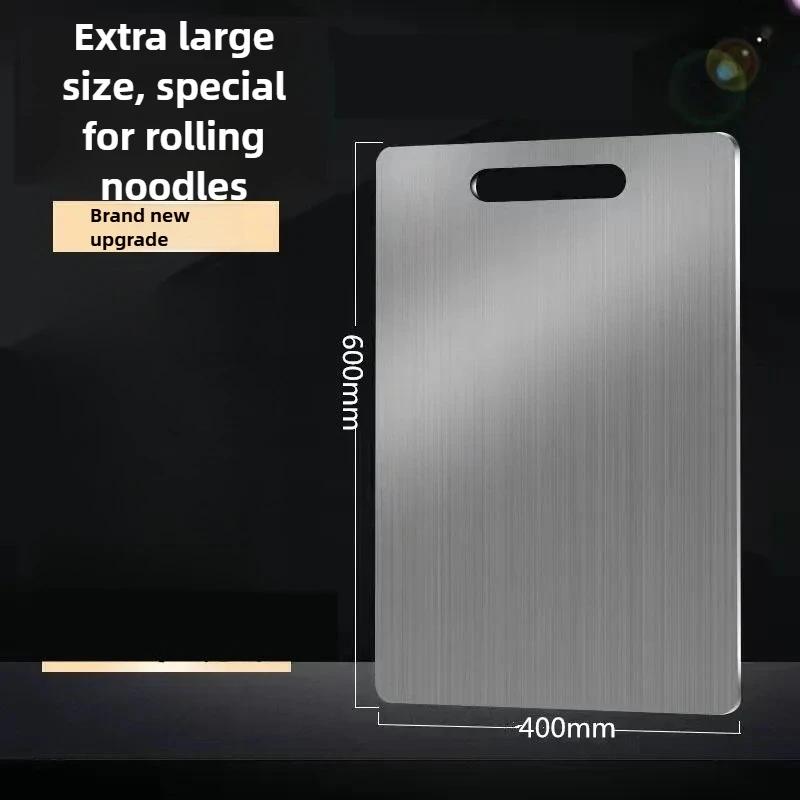 Cutting Board Stainless Non Stick Chopping Board Countertop Non Slip Ideal Perfect for Various Cooking Tasks