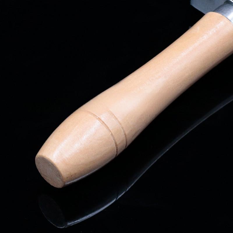 Leather Press Edge Roller 26/60/100mm Wooden Handle Leather Roller Tool Leather Craft Laminating Trimming Tool Portable Tools