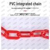 Traffic Safety Warning Chains and Bollard