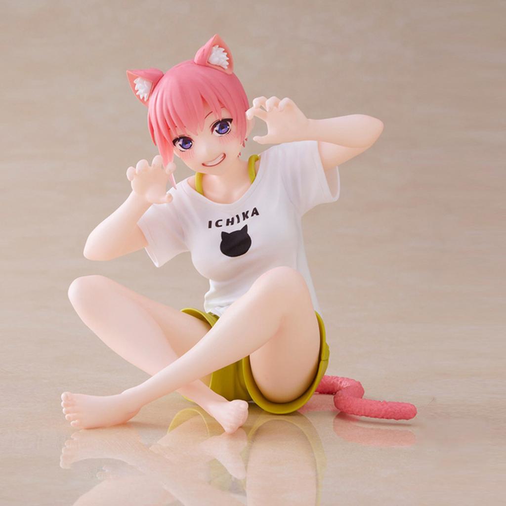 1PC Quintessential Quintuplets Anime Figure Nakano Nino Nakano Miku Girls Statue Model Dolls Desk Decoration Toys Birthday Gifts