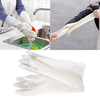 Kitchen Dishwashing Gloves Waterproof Rubber Latex Dish Washing Gloves Durable Resuable Rubber Gloves Cleaning Tools