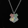 Cartoon Witchcraft Badge Pendant Necklace Jewelry Accessories