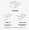 Foldable Mesh Lingerie Organizer: Sock, Bra, and Underwear Drawer Divider Box