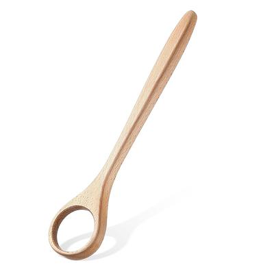 BEAU-12Inch Wooden Danish Dough Whisk Sourdough Whisk Dough Mixer Bread Whisking Tool For Mixing Sourdough Bread