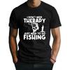 European Sizes Go Fishing Immediately Fitted Men's T-Shirt, Sweat-wicking and Freedom of Movement